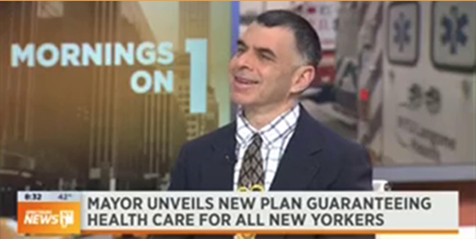 Mayor de Blasio’s plan to expand health coverage to 600,000 people